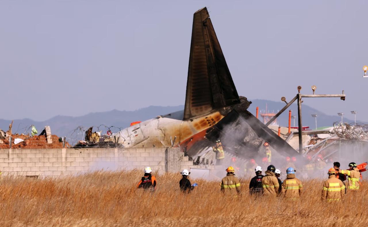 Plane crashes south korea